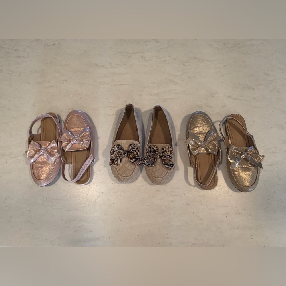 Girls Flats Bundle of 3